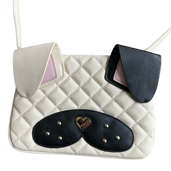 Betsey Johnson Handbags - Betsey Johnson Dog Quilted Crossbody Bag
